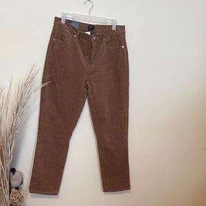NWT Banana Republic Stretch Tan Corduroy Trousers